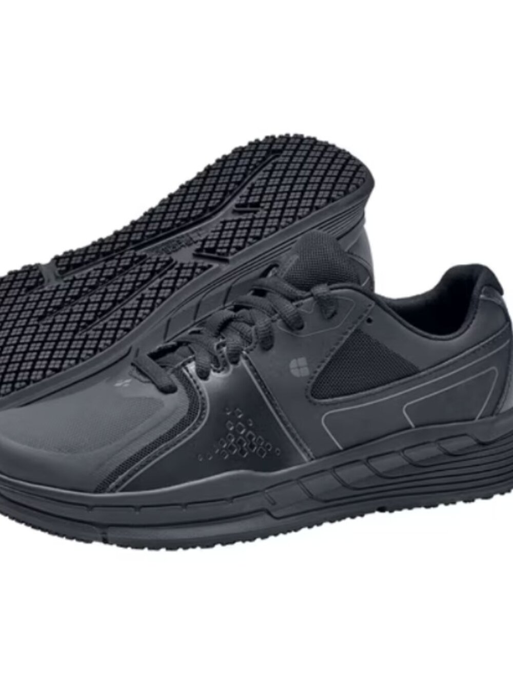 NEW Shoes For Crews Falcon II Black Slip Resistant Work Shoes Womens Size 9